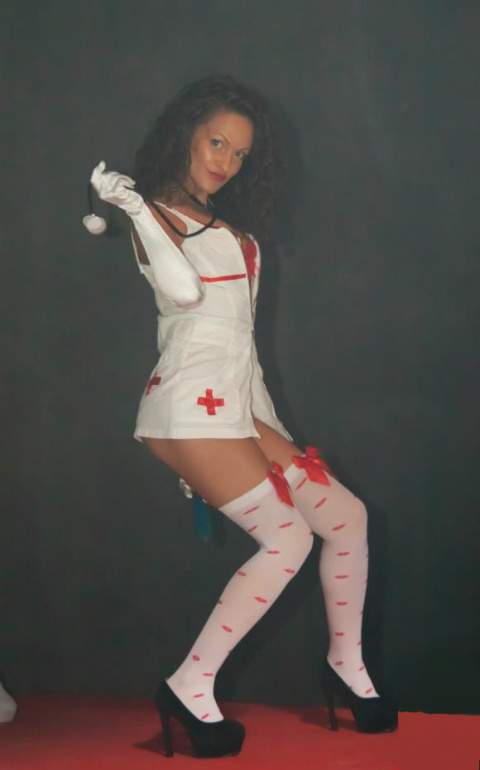 Hot, slutty nurse Bianca